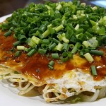 広島お好み焼き OCO - OCOのねぎ乗せ　2017.7