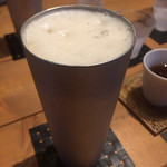 Aumu Nishikiyamachi - 生ビールを錫のジョッキで