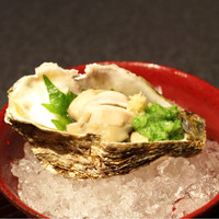行楽庵 - ☆能登の岩牡蠣とオクラ