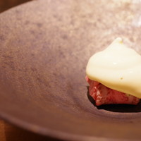 ゆきむら - 仙台牛、醤油のエスプーマ