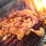 Isaoya - いさおやに来たら、これじゃど！名物の地鶏もも焼き！まこちうめえ！