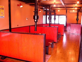 紅屋 - 大テーブル席