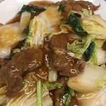 水新菜館 - ランチ　ホーユー炒物