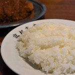 宏松 - 特とんかつライス（ライス）