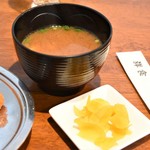 宏松 - 特とんかつライス（お味噌汁など）