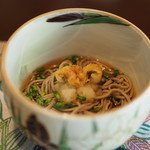 うかい竹亭 - 穴子天蕎麦