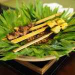 うかい竹亭 - 竹串焼