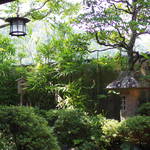 うかい竹亭 - 庭