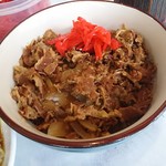 そば清 - 牛丼