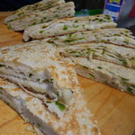 傳統大餅 - 葱餅。大餅の原型か。