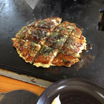 お好み焼マリコ - 豚たま650円    マヨネーズ無料