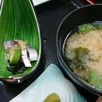 堺屋 - キズシ　味噌汁
