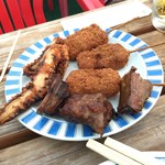 奈良一望 屋上爽快ビアガーデン - バイキング料理2