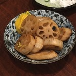 立ち呑み くにし - れんこんからし