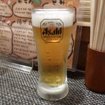 居酒屋かんさい - 生ビール