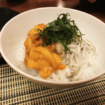 魚菜屋 常峰 - お祝いのウニアレンジ～