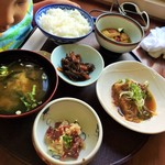 Obanzai Toraya - パパの定食　マグロポキ最高！