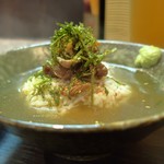 つかふき屋 - 鶏もも漬け茶漬け