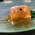 菊乃井 本店 - 猪口　海胆豆腐