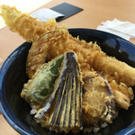 レストラン 彩り - 穴子天丼 ¥1300