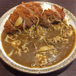 ＣｏＣｏ壱番屋  - ポーク三昧カレー¥1296+3辛¥63