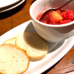 Vittorio Pomodoro Tsukiji - お通しのトマト