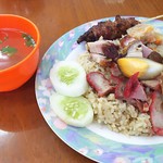 Nasi Campur Kenanga - 料理写真:1707_Nasi Campur Kenanga kelapa gading_Nasi Hainam(Kenanga)@50,000Rp(ナシチャンプル) 