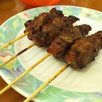 Nasi Campur Kenanga - 1707_Nasi Campur Kenanga kelapa gading_Sate Babi@7,000Rp×4本(豚串)