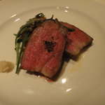 リストランテ ラ・バリック トウキョウ - 和牛ロース肉のロースト　レフォール添え★