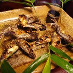 比良山荘 - 鮎塩焼き