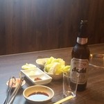 炭火焼肉屋台 たじま屋 - ビールですよ！