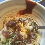 炭火焼肉屋台 たじま屋 - 混ぜ混ぜ～✨