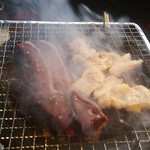 炭火焼肉屋台 たじま屋 - 焼き焼き～✨