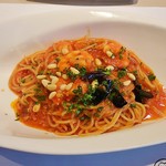 Ristorante SUOLO - セットのアラビアータ。