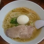 町田汁場 しおらーめん進化 - 味玉塩らーめん＠８５０