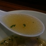 町田汁場 しおらーめん進化 - 鶏ガラスープ