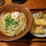 讃岐うどん 野らぼー - 【2017/6】ひやひや＋舞茸天＋いか天