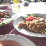 Takara Golf Resort - 1707_Takara Golf Resort_Sate Ayam(10本)＠41,667Rp×2(サテ鶏) 