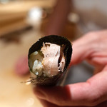 寿しの吉乃 - 削りたてのおかか巻き