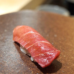 寿しの吉乃 - 鮪赤身 大間 2週間