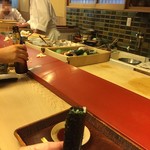 魚正 - 〆の胡瓜巻き