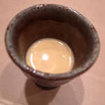 鮨 紺乃 - とうもろこしの冷製スープ