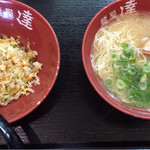 麺屋 達 - ハーフ&ハーフ