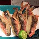 旬菜処 びいどろ - 旬菜処びいどろ(グルクンの唐揚げ)※魚は持込み