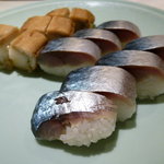 浜勢 - 鯖と穴子鮨