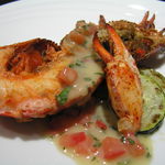 レストラン メルキュール - オマール海老のポワレ　　　　              ⇐ﾊﾞｼﾞﾙ･ﾊﾞﾀｰｿｰｽ