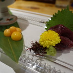 柳家錦 - 2017.08 お腹の中の卵、刺身