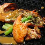 レストラン メルキュール - オマール海老のエピス風味　⇐アメリケーヌソース