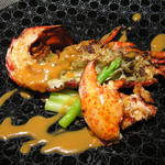 レストラン メルキュール - オマール海老のエピス風味　⇐アメリケーヌソース 