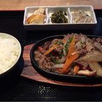 韓国料理 ソルロンタン専門店 marukin - プルコギランチセット 980円